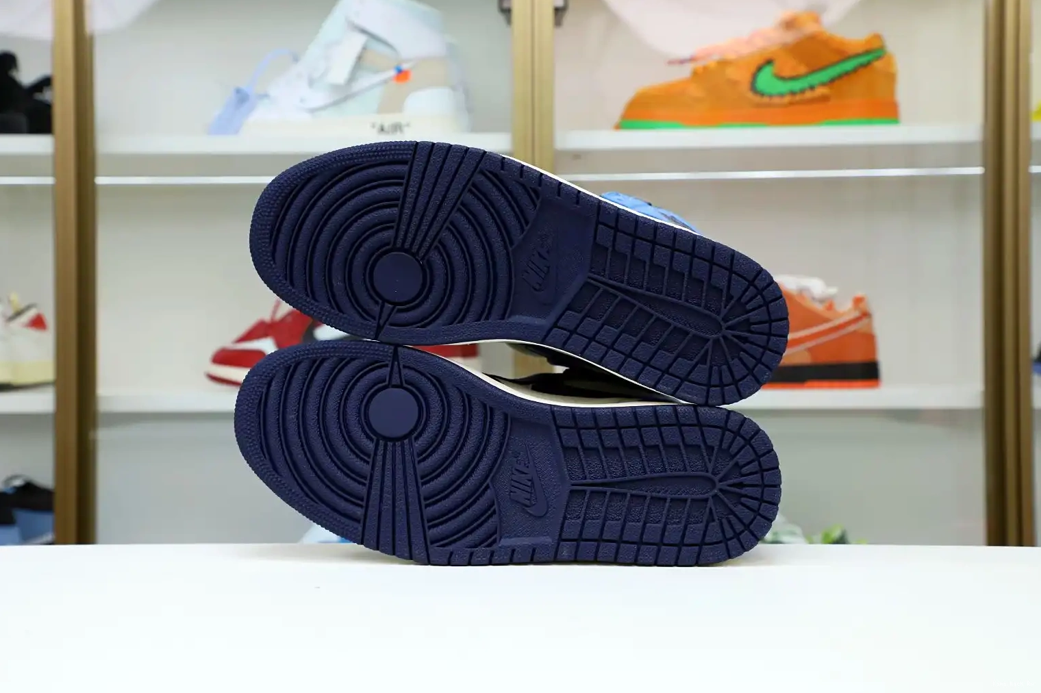 OG RETRO AIR Kimikick HIGH 'OBSIDIAN' JORDAN 1 0723